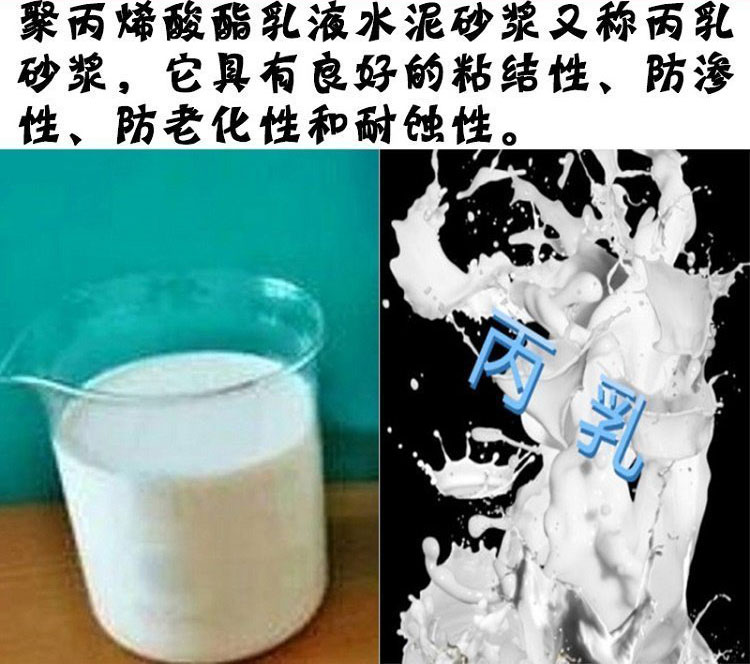 √丙乳砂漿：一種高效、耐用的建筑材料